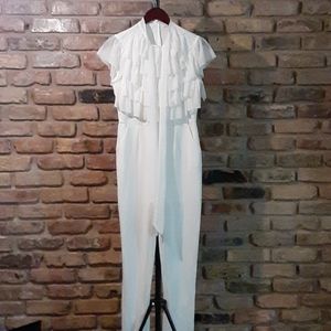 White jumpsuit